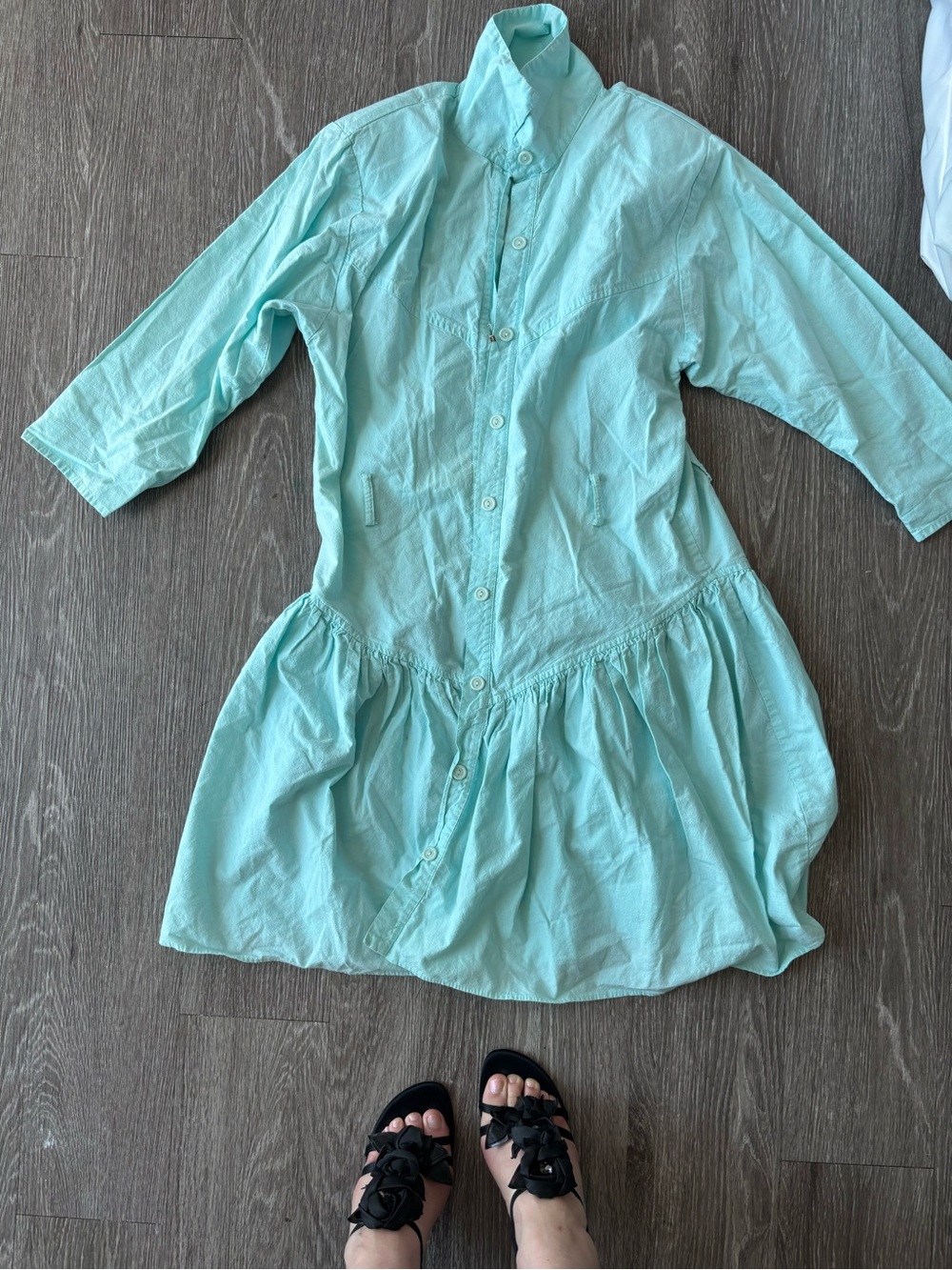 Joni Blair Mint blue Mini Dress - Women